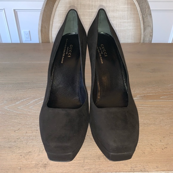 Gucci square toe pumps - Picture 6 of 7